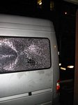 Someone broke in to Sense Fields van