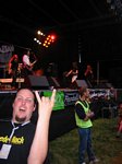 Johan in front of Dragonforce