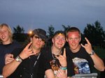 DragonForce - Z.P. Theart and some fans