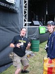 Johan Before the DragonForce gig