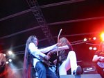 DragonForce - Herman Li and Sam Totman showing off